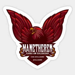 Red Eagle of Manetheren Sticker